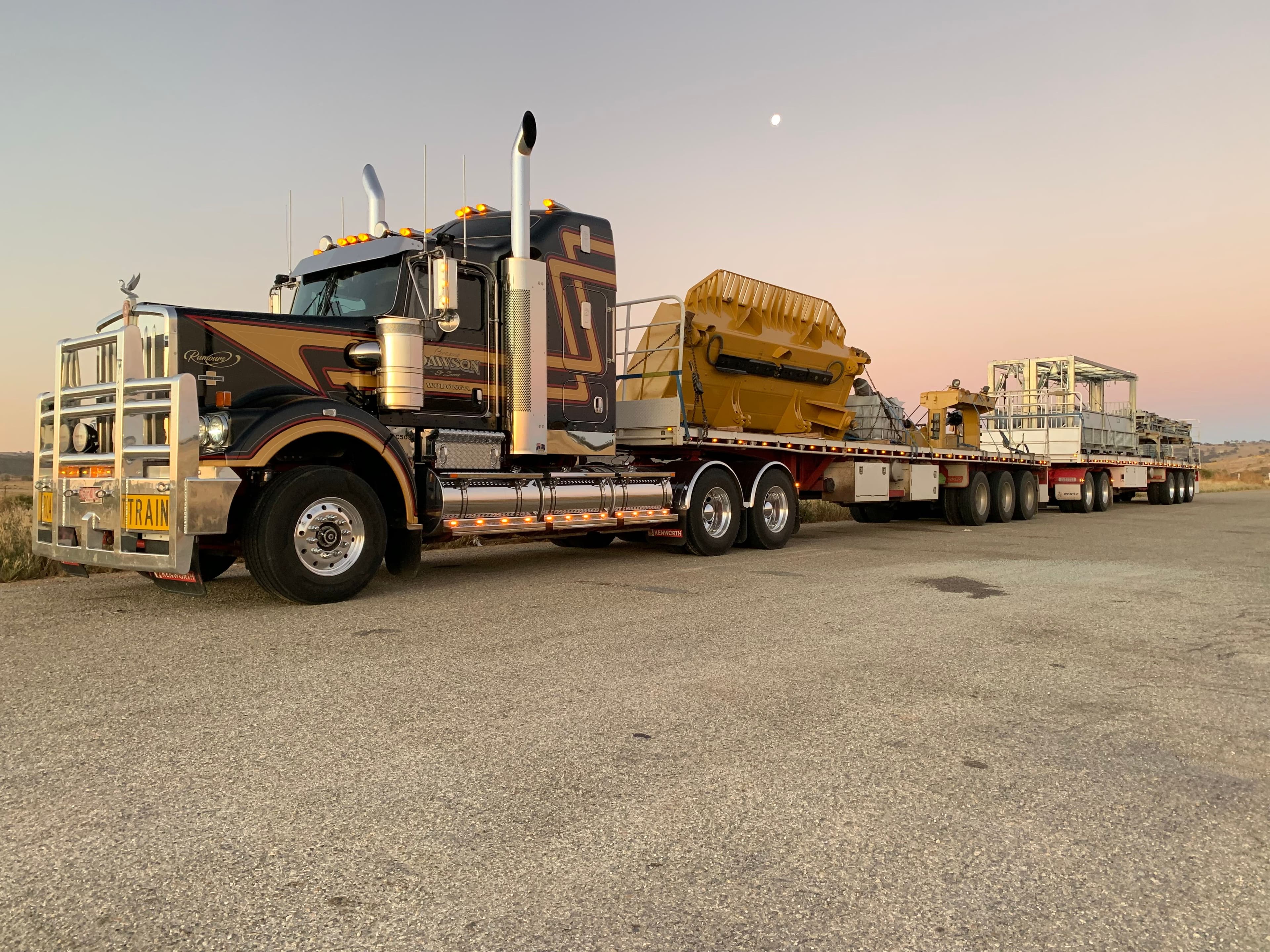 Dawson's Haulage truck fleet photographed by BrandJam