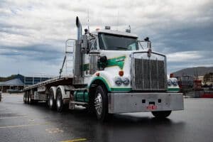 Dawson's Haulage truck photographed by BrandJam